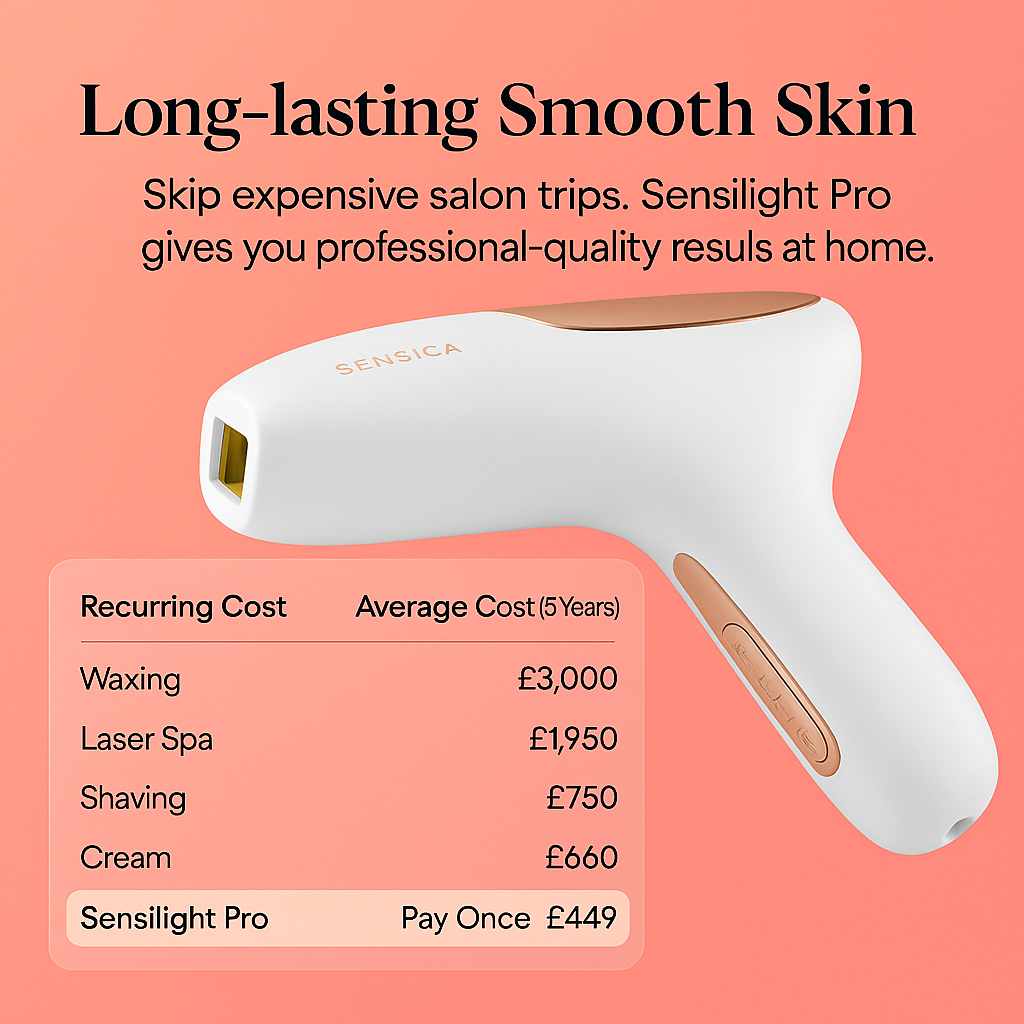 Sensilight Pro Lasting Hair Removal