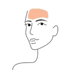 Forehead